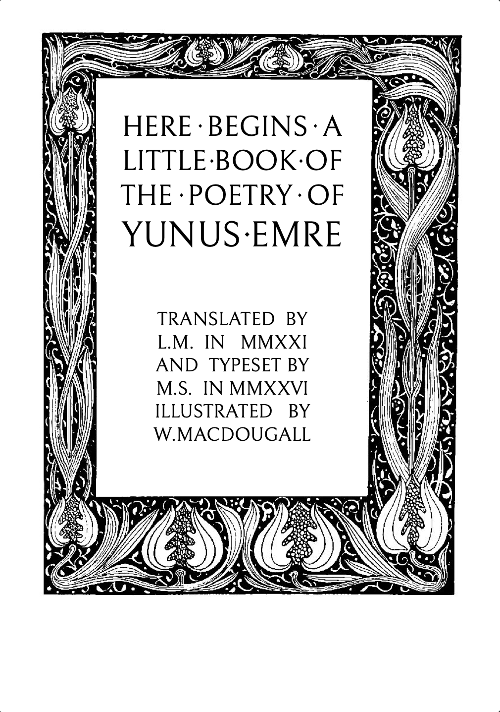 The Poems of Yunus Emre